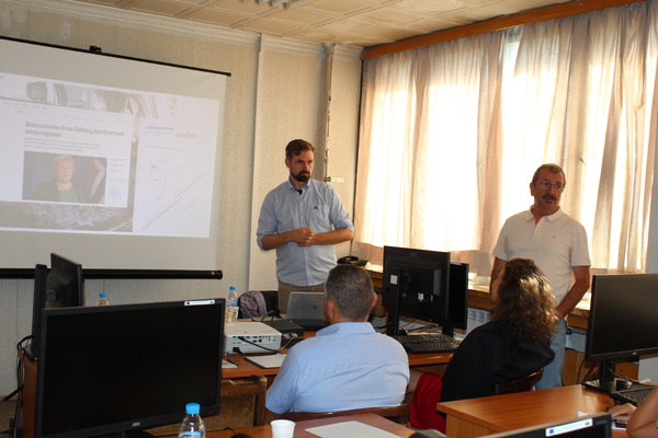 Тraining at the National Institute of Forensic Science
