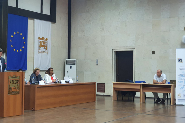 Откриваща пресконференция по проект „Интегрирани мерки за приобщаване и овластяване на ромите в община Благоевград”