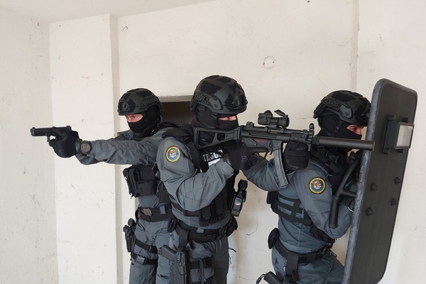 Tactical equipment supports officers in the General Directorate  Combating Organized Crime