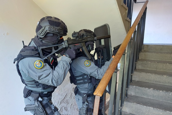 Tactical equipment supports officers in the General Directorate  Combating Organized Crime